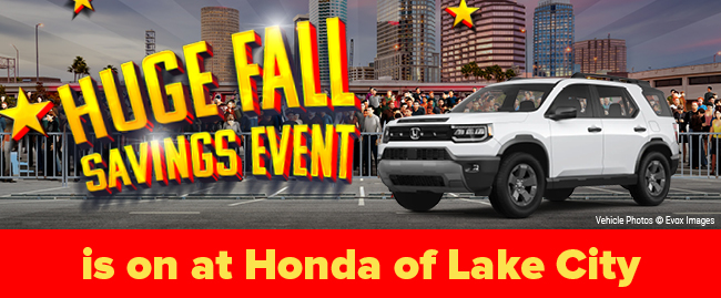 Your deal your way at Honda of Lake City