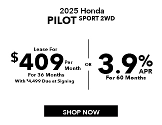 2025 Honda Pilot Sport 2WD Offer