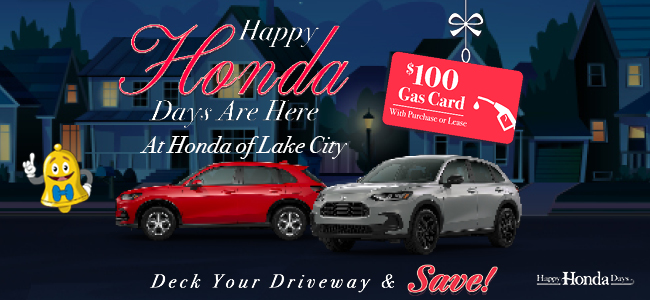 End of the year is here at Honda of Lake City