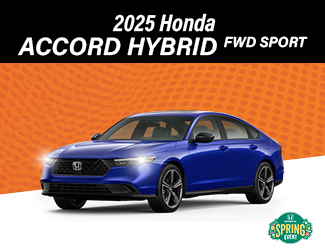 special offer Honda Accord Hybrid
