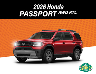 2026 Honda Passport AWD RTL
