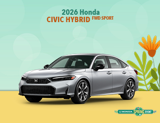 Honda Civic Hybrid offer