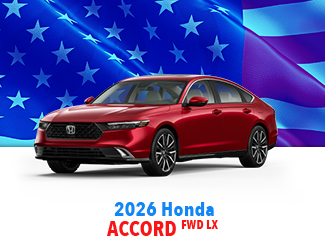 2026 Honda Accord FWD LX