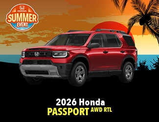 2026 Honda Passport AWD RTL