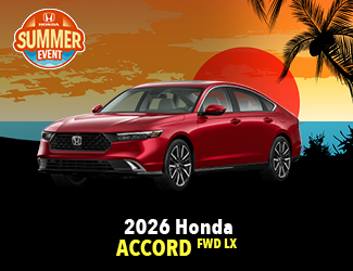 2026 Honda Accord FWD LX