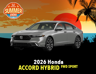 2026 Honda Accord Hybrid FWD Sport