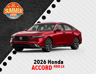Honda Accord offer