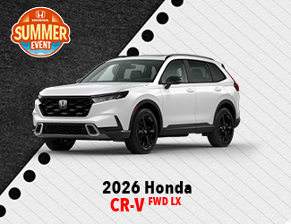Honda CR-V offer