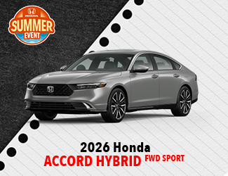 Honda Accord Hybrid offer