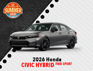 Honda Civic Hybrid offer