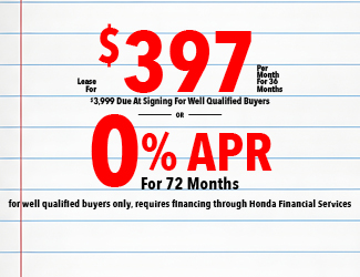 2026 Honda Odyssey offer