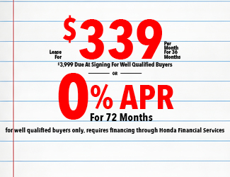 2026 Honda Pilot offer