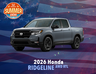 2026 Honda Ridgeline AWD RTL