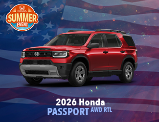 2026 Honda Passport AWD RTL