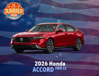 2026 Honda Accord FWD LX