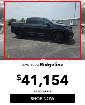 2026 Honda Ridgeline offer