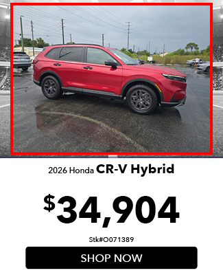 2026 Honda CR-V Hybrid offer