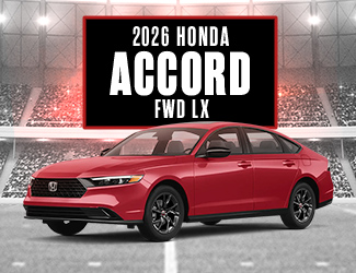 2026 Honda Accord FWD LX offer
