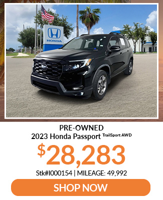 preowned Honda Passport