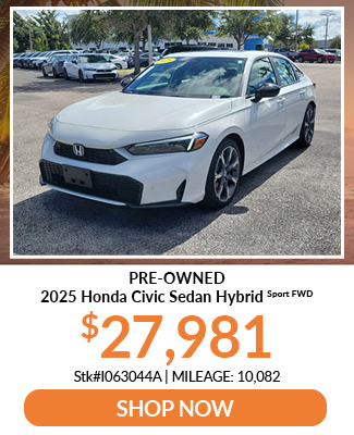 2025 Honda Civic Sedan offer