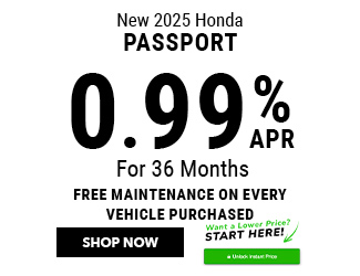 2025 Honda Passport Offer