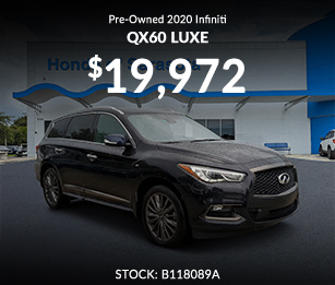 Pre-Owned 2020 Infiniti QX60 LUXE