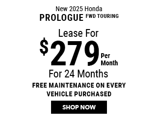 Honda Prologue offer
