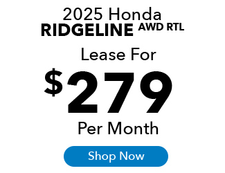 2025 Honda Ridgeline Offer