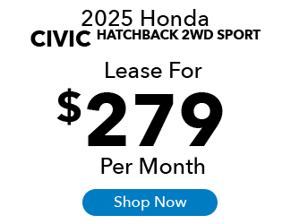 2025 Honda Civic Hatchback Offer