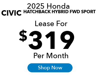 2025 Honda Civic Hatchback Hybrid Offer