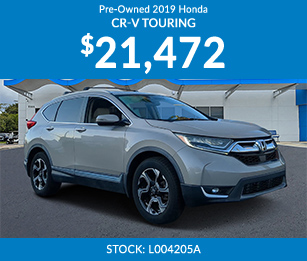 Pre-Owned 2019 honda cr-v touring