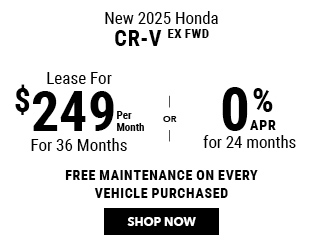 2025 Honda CR-V Offer
