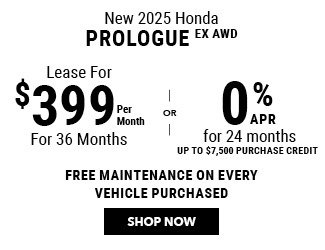 2025 Honda Prologue EX AWD offer