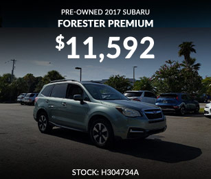 Used 2017 subaru forester premium awd