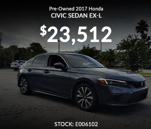 Used 2017 honda civic sedan