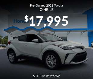 Pre-Owned 2021 Toyota C-HR LE