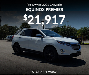 Pre-Owned 2021 Chevrolet Equinox Premier