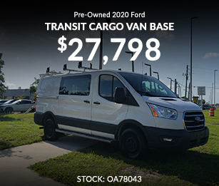 Pre-Owned 2020 Ford Transit Cargo Van Base