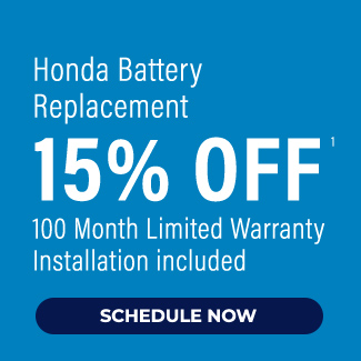 Battery replacement service special offer