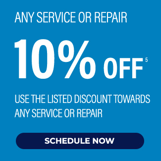 discount on any service or repair