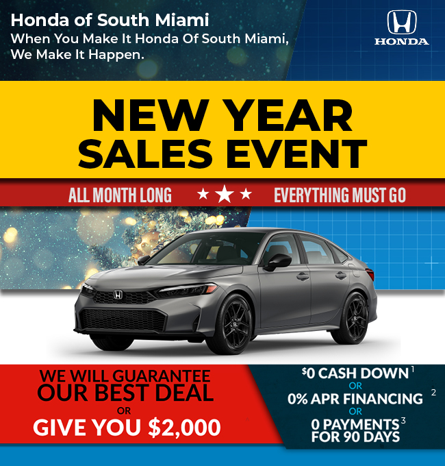 New Year Sales Event all month long