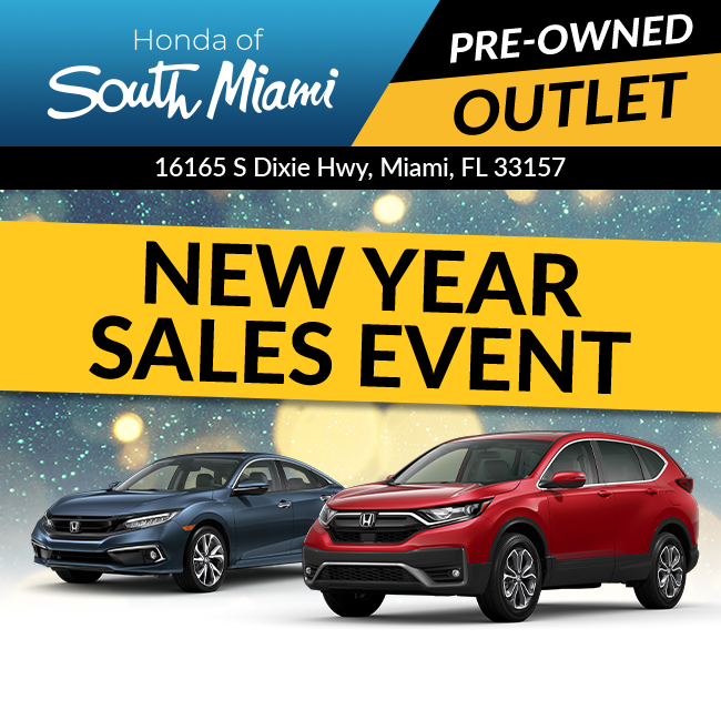 Honda of South Miami Pre-Owned Outlet | Year End Sale - Happy Honda Days - Everything must go