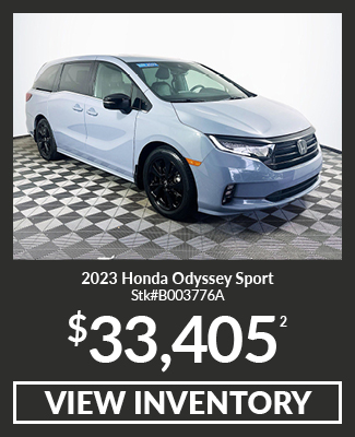 Certified Pre-Owned 	2023	Honda	Odyssey	Sport