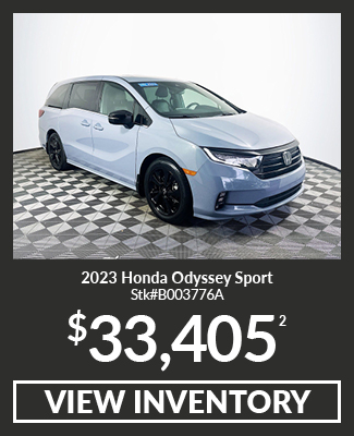 Certified Pre-Owned 	2023	Honda	Odyssey	Sport