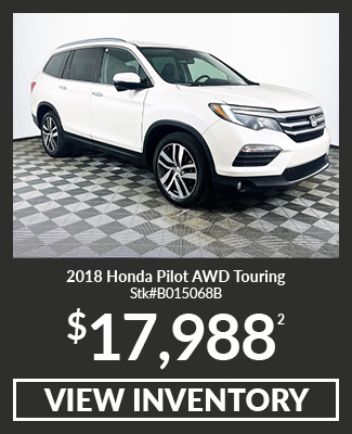 Pre-Owned 	2018	Honda	Pilot	AWD Touring