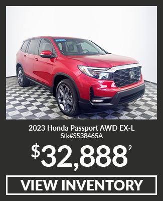 Certified Pre-Owned 	2023	Honda	Passport	AWD EX-L