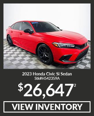 Certified Pre-Owned 	2023	Honda	Civic	Si Sedan