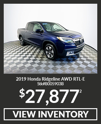 Certified Pre-Owned Honda Ridgeline