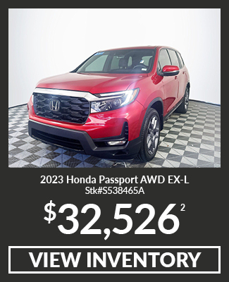 Honda Passport offer