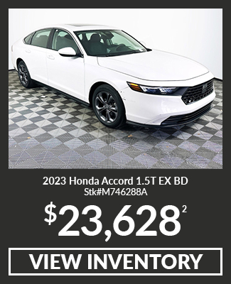 used 2023 honda accord sedan offer